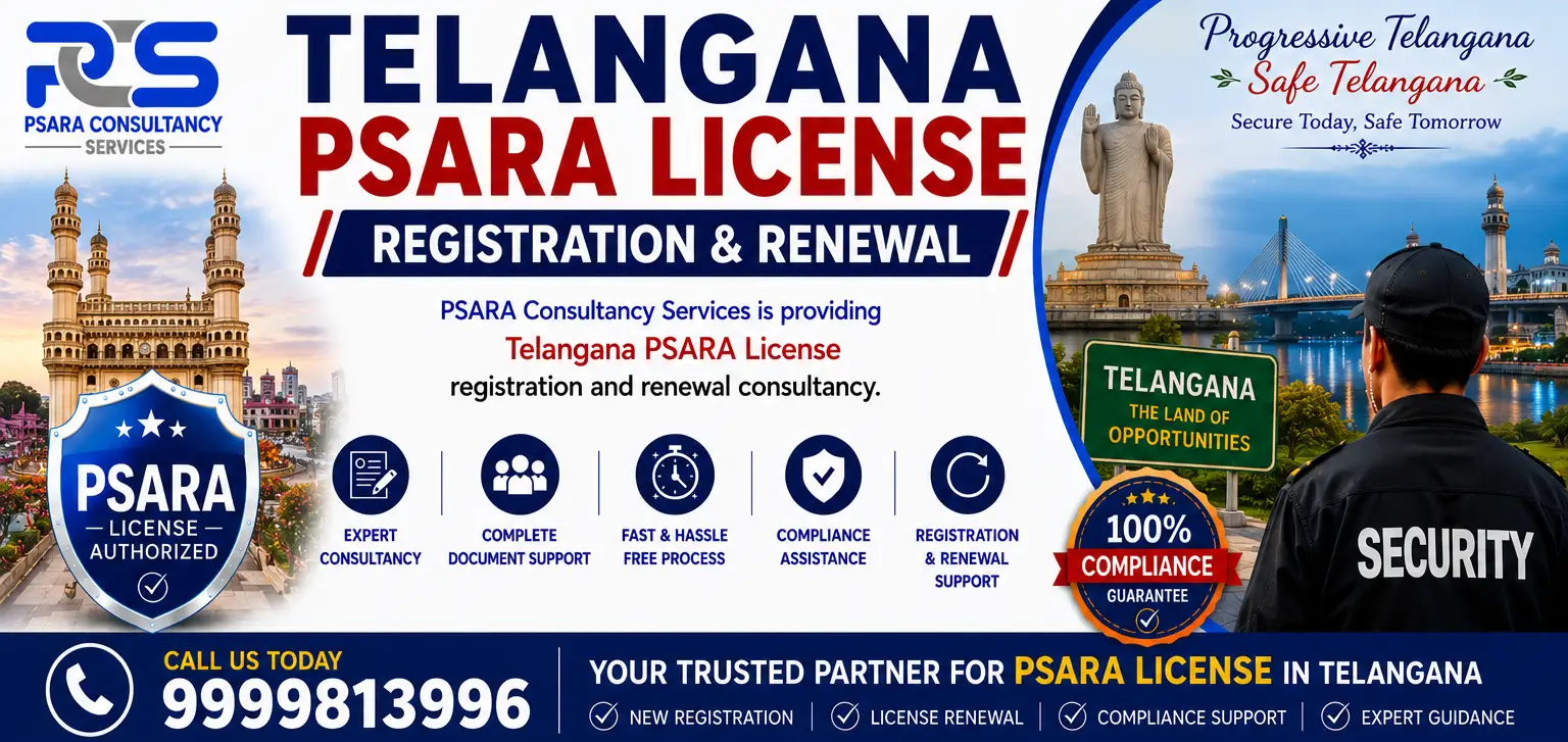TELANGANA PSARA LICENSE